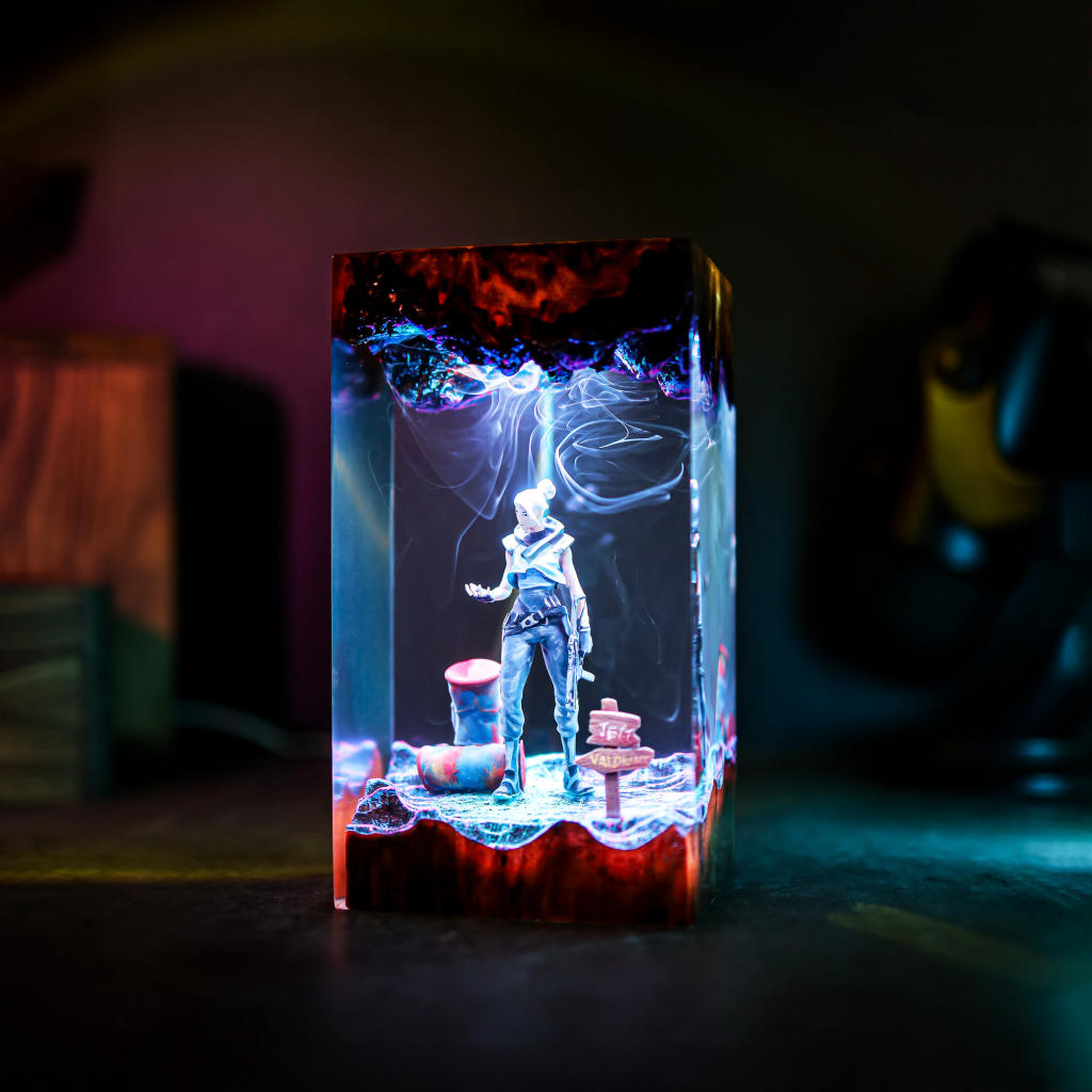 Valorant Jett Night Light