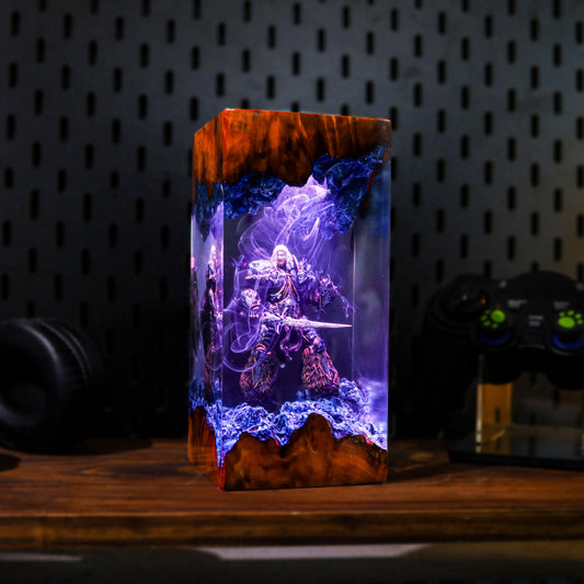 Arthas Menethil Warcraft Night Light
