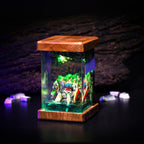 BROKEN Gundam in Deep Ocean Epoxy Lamp
