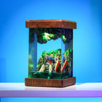BROKEN Gundam in Deep Ocean Epoxy Lamp