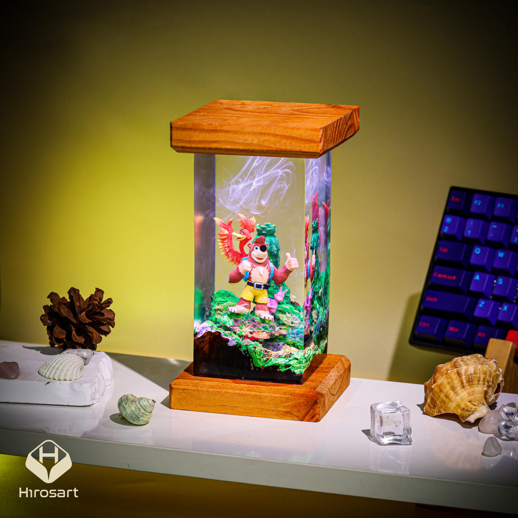 Banjo - Kazooie Resin Lamp