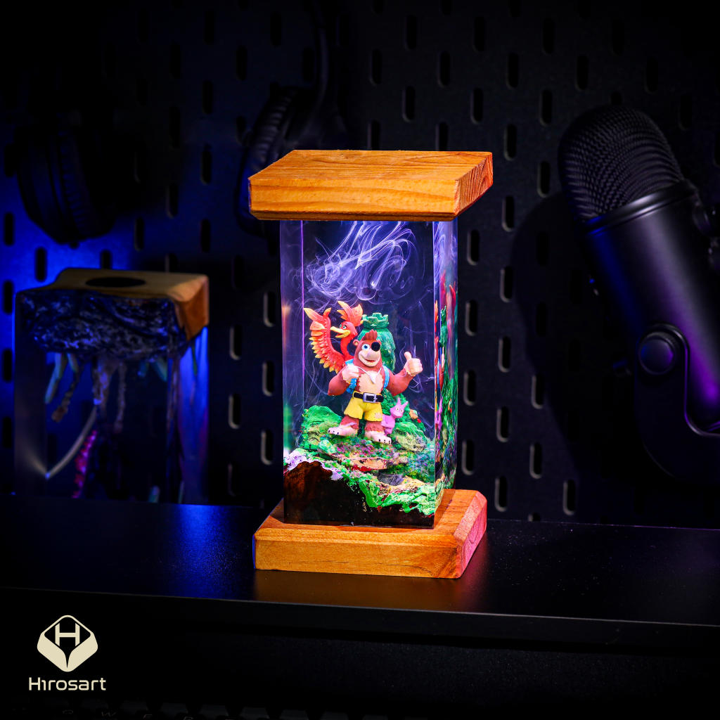 Banjo - Kazooie Resin Lamp