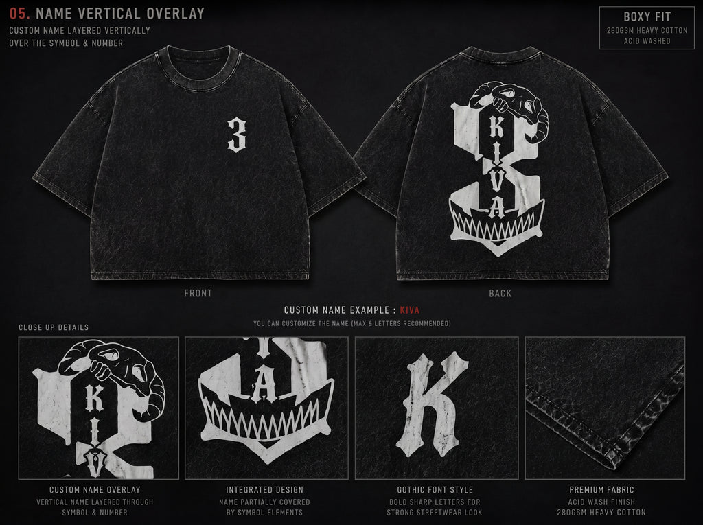 Custom Espada Bleach Washed Shirt