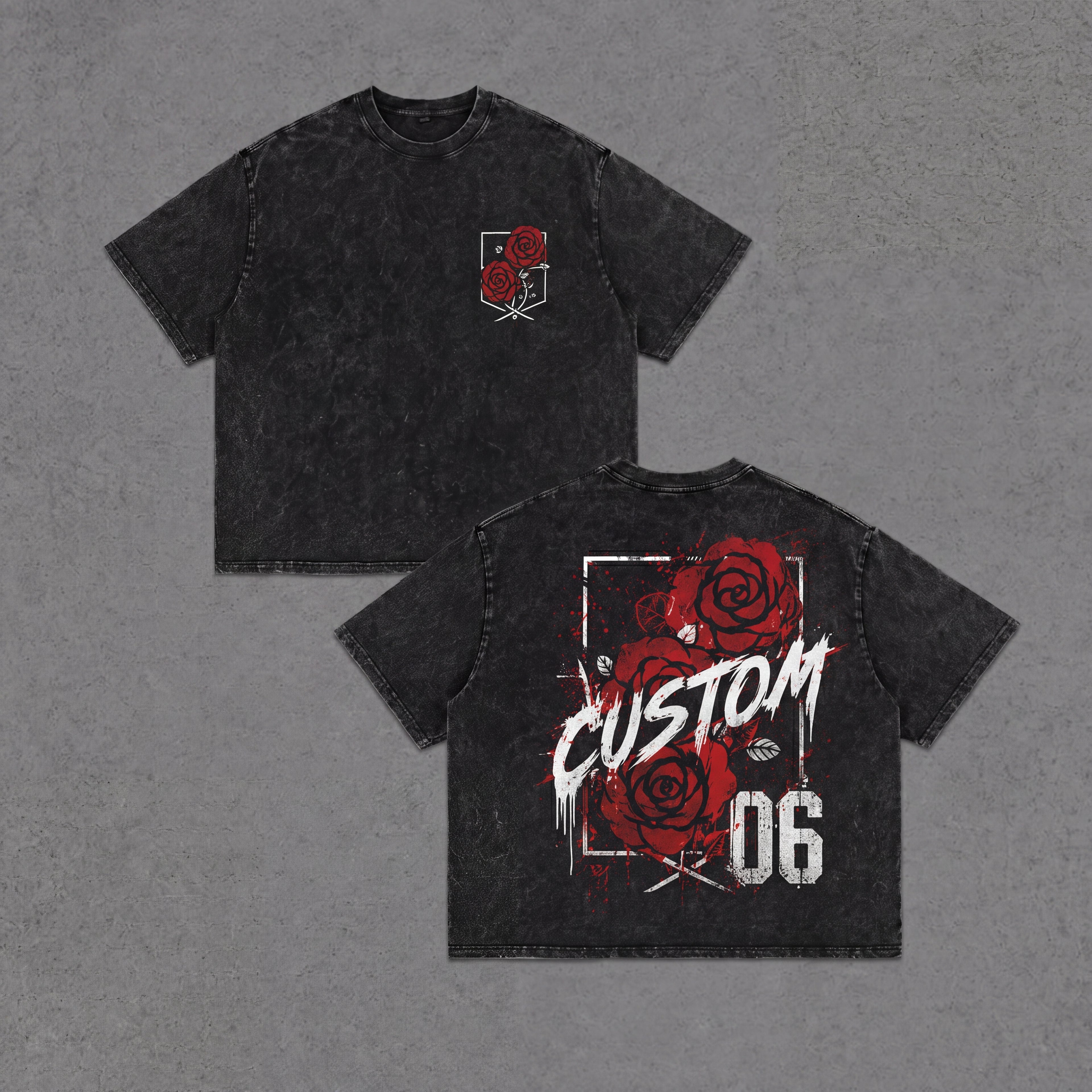 Custom AOT Washed Shirt