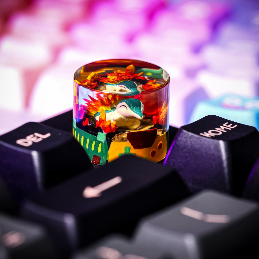 Cyndaquil Pokémon Keyboard Knob Ver 2