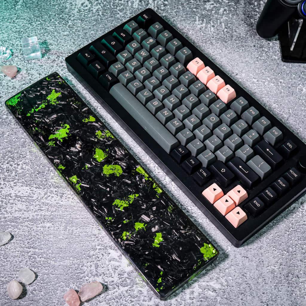 Green Marble Resin Wrist Rest