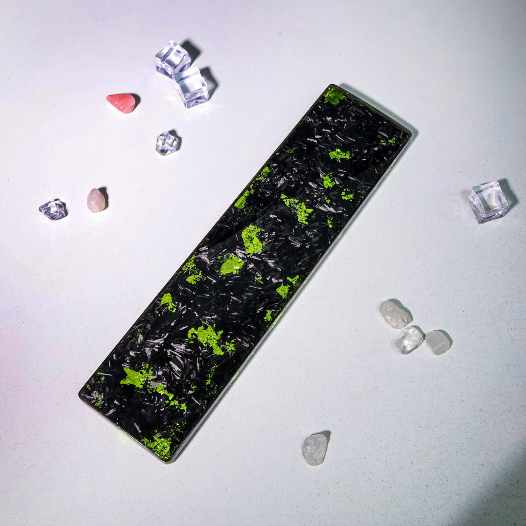 Green Marble Resin Wrist Rest