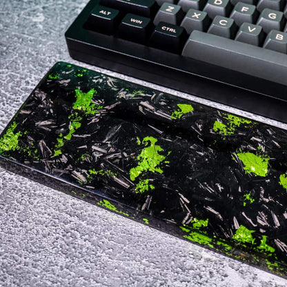 Green Marble Resin Wrist Rest