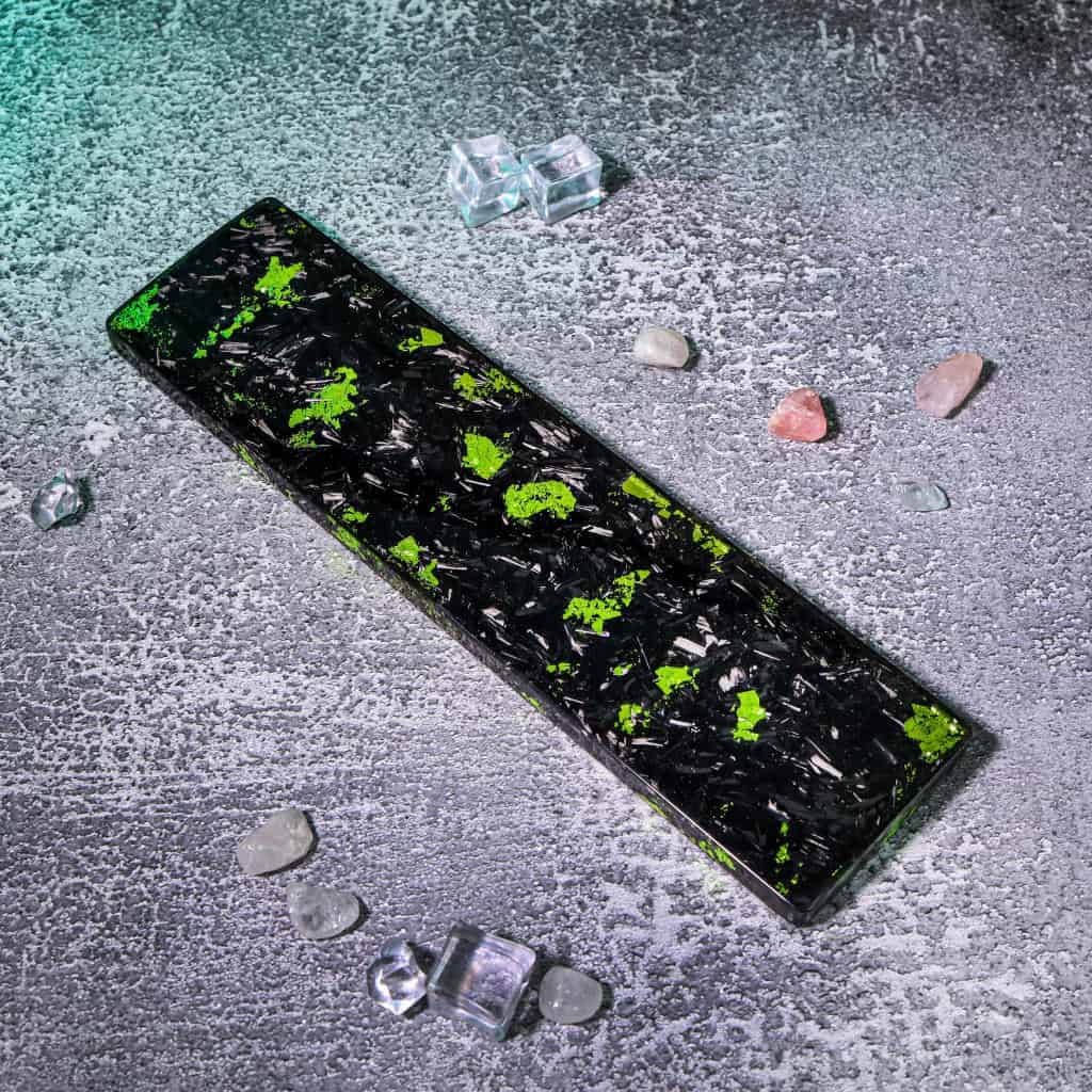 Green Marble Resin Wrist Rest