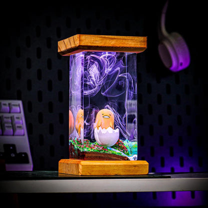Gudetama Resin Lamp