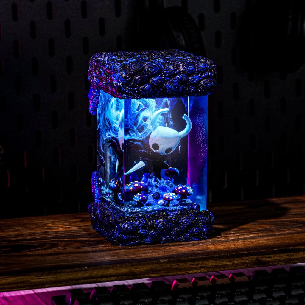 The Knight and Hornet Hollow Knight Lamp