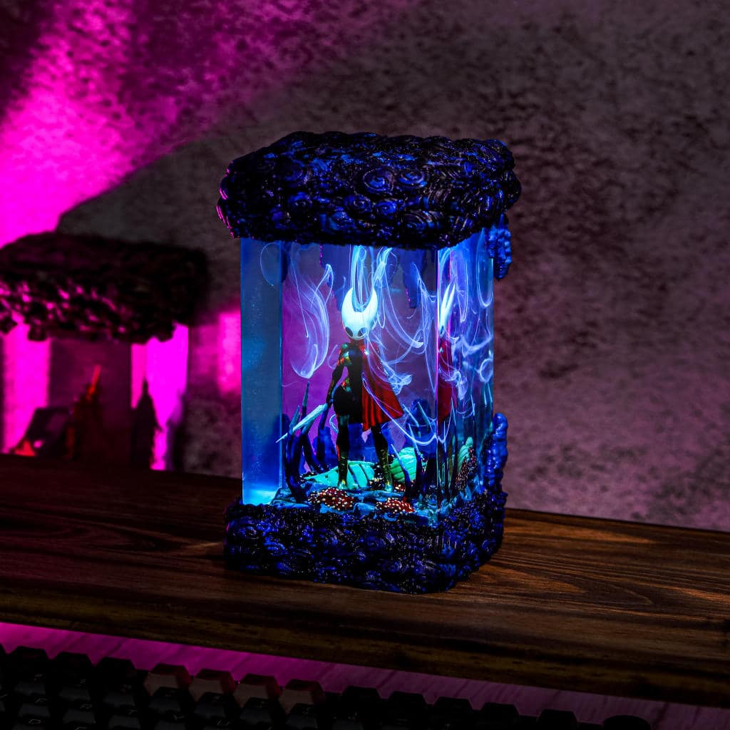 The Knight and Hornet Hollow Knight Lamp