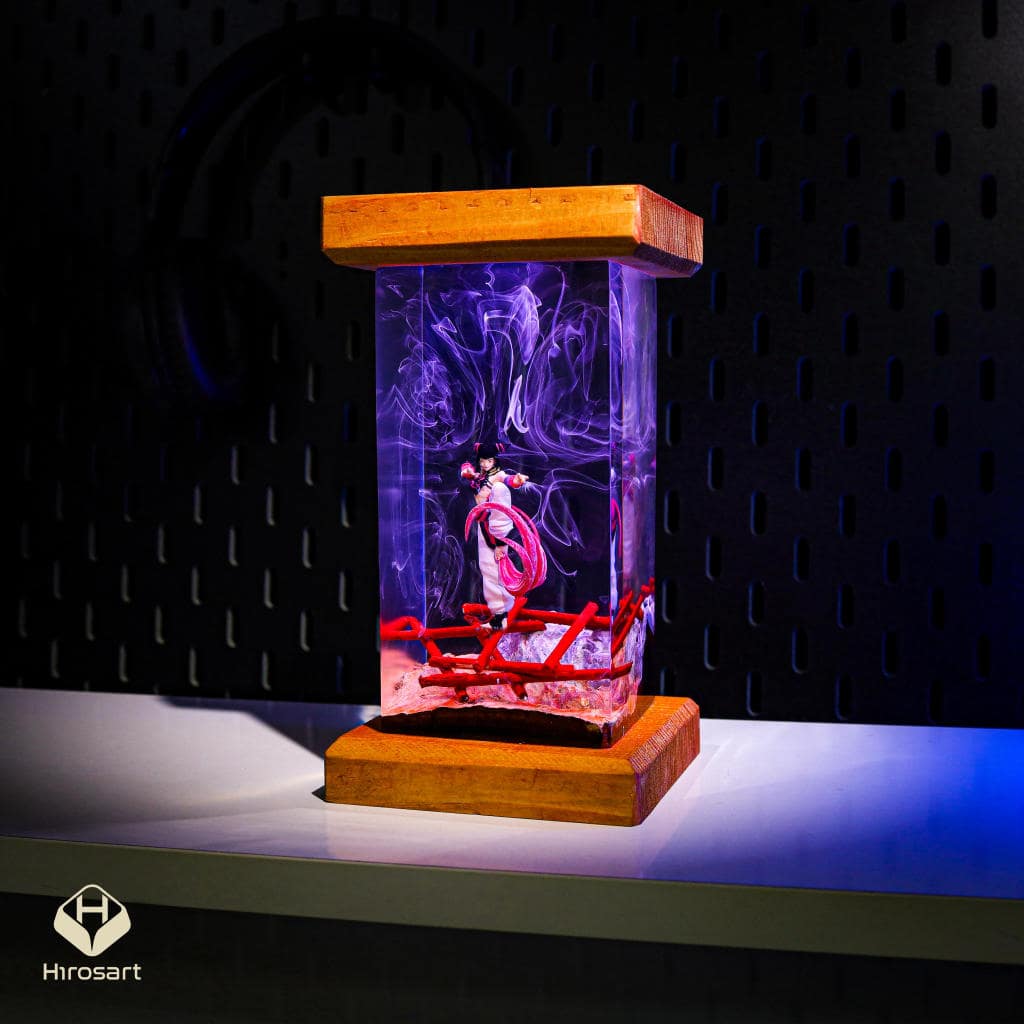 Juri Han Street Fighter V Resin Night Lamp