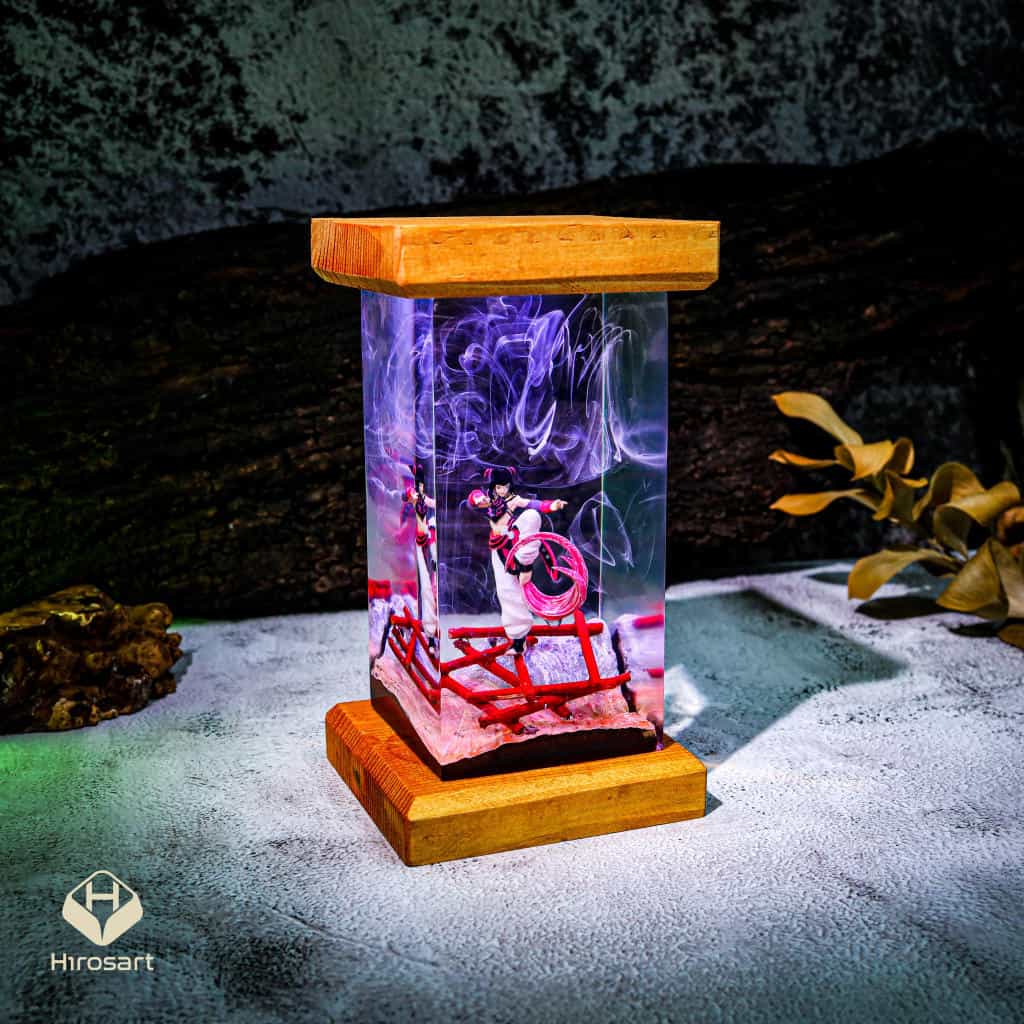 Juri Han Street Fighter V Resin Night Lamp