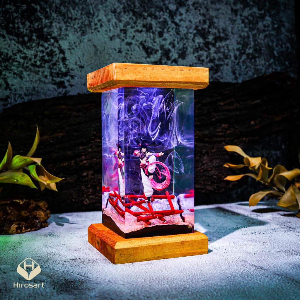 Juri Han Street Fighter V Resin Night Lamp