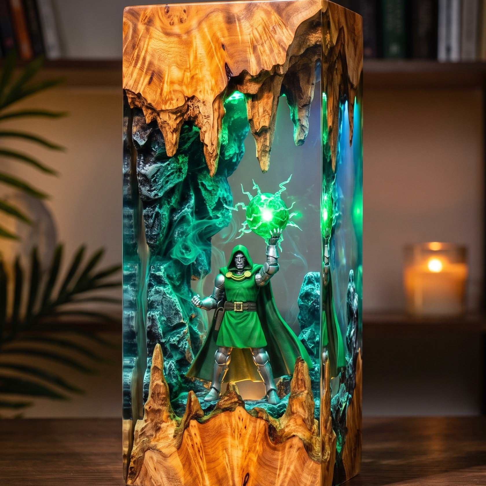 Doctor Doom Epoxy Resin Lamp Collection