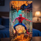 Spider-Man Epoxy Resin Lamp Collection