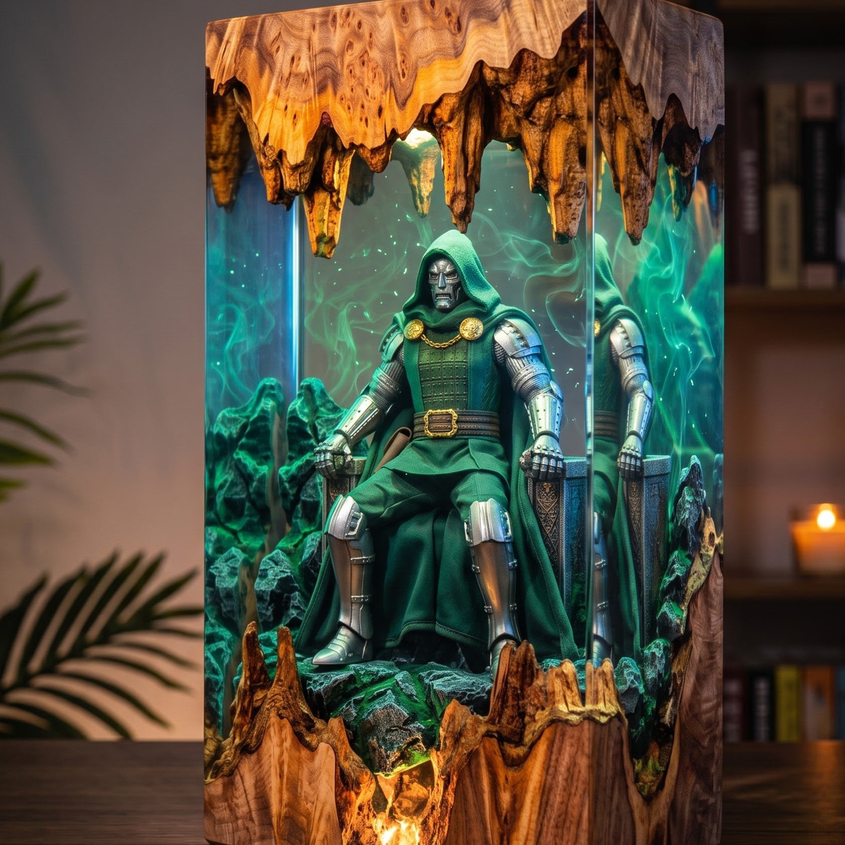 Doctor Doom Epoxy Resin Lamp Collection