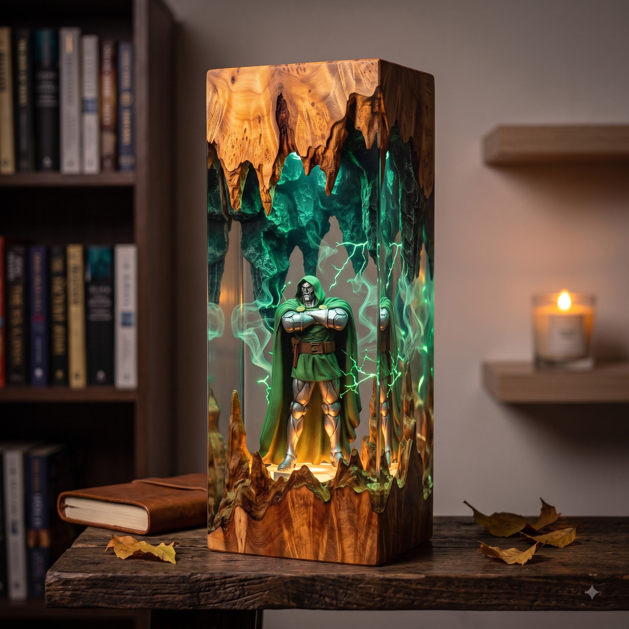 Doctor Doom Epoxy Resin Lamp Collection