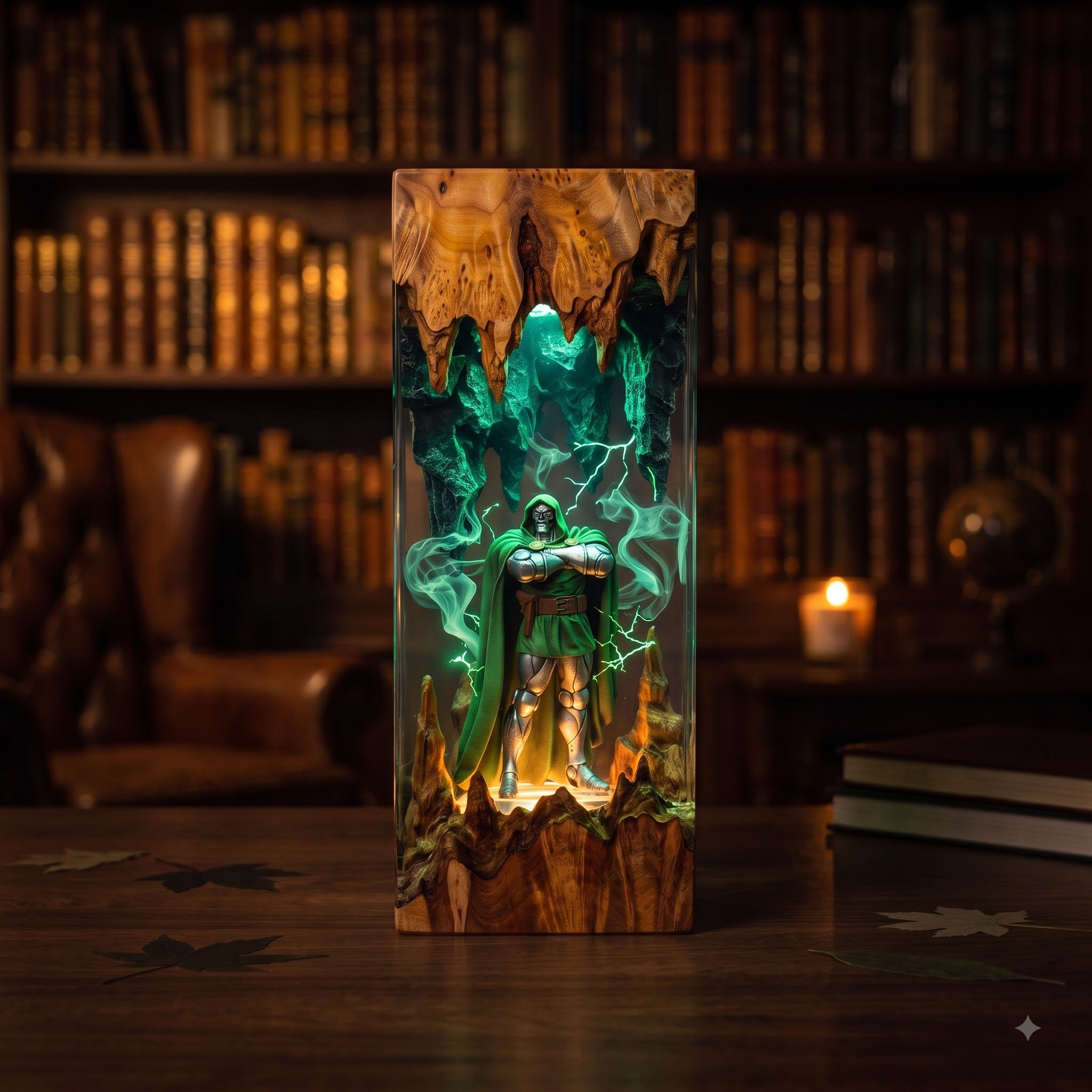 Doctor Doom Epoxy Resin Lamp Collection