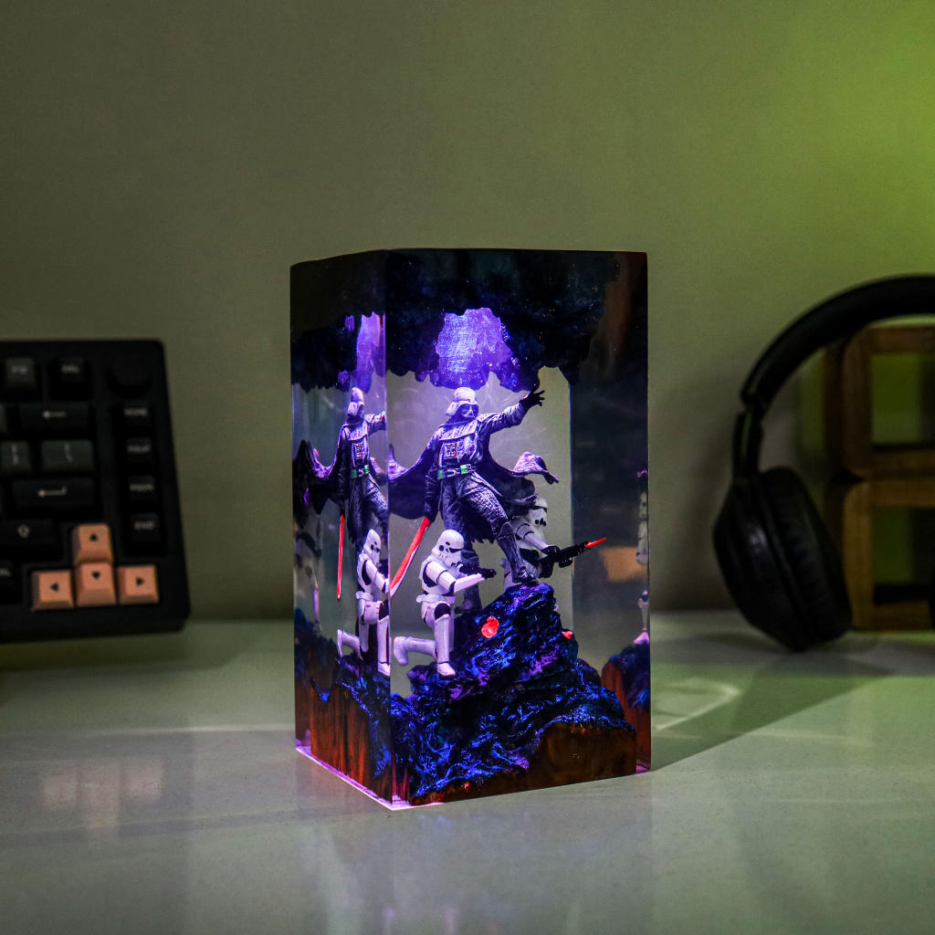Star Wars Darth Vader and Stormtroopers Lamp