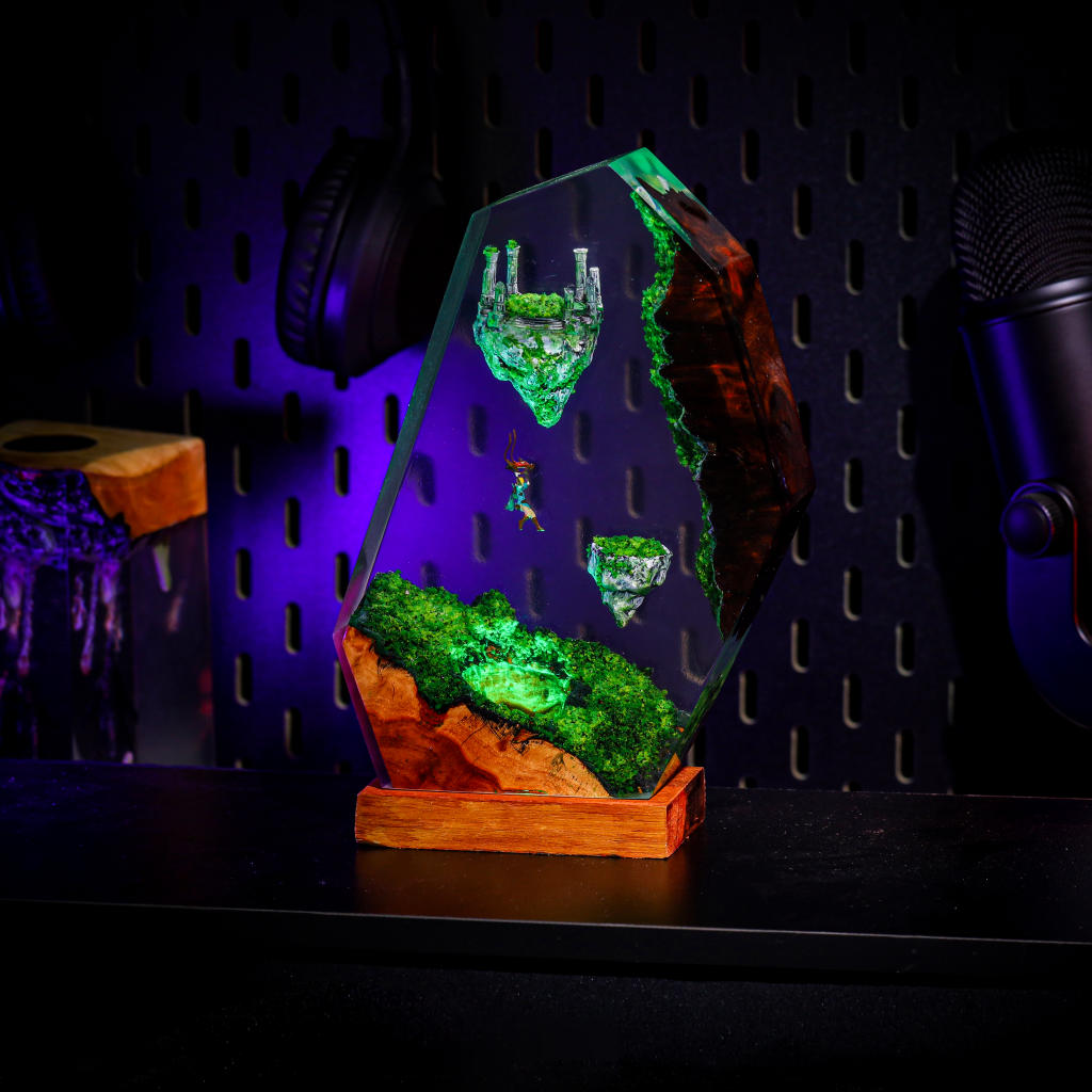 TOTK's Sky Islands in The Legend of Zelda Epoxy Lamp