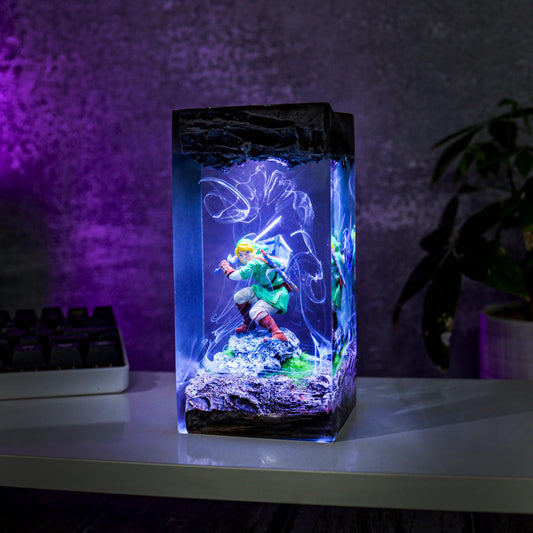 The Legend of Zelda Link Epoxy Lamp