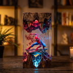 Spider-Man Epoxy Resin Lamp Collection