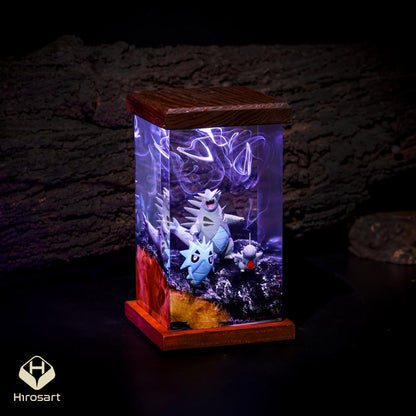 Tyranitar Pokemon Epoxy Night Light