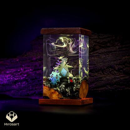 Tyranitar Pokemon Epoxy Night Light