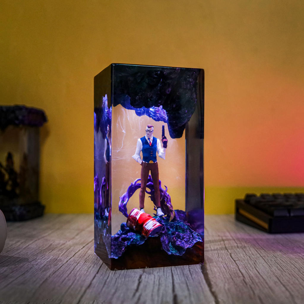 Valorant Chamber Epoxy Lamp