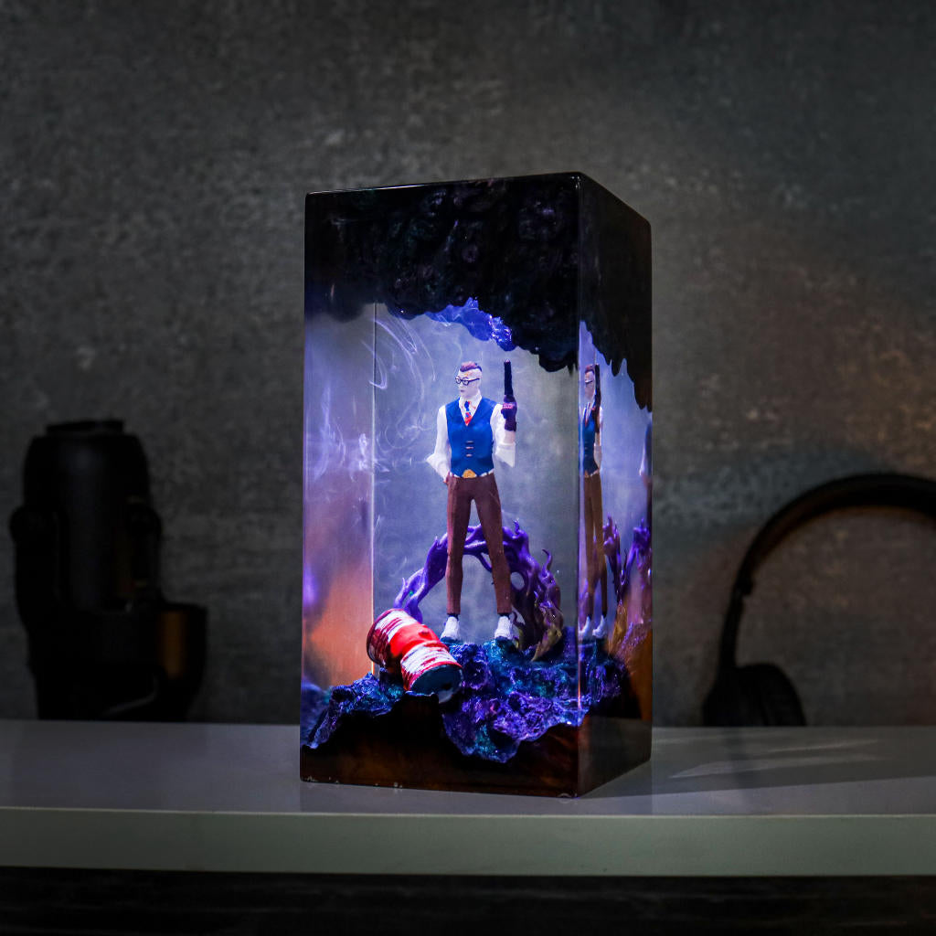 Valorant Chamber Epoxy Lamp