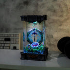 Zelda Shield And Master Sword Diorama Lamp