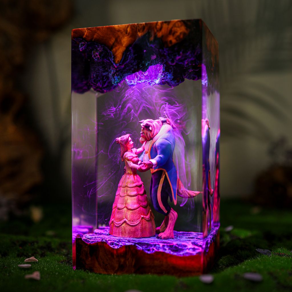 Beauty And The Beast Lamp