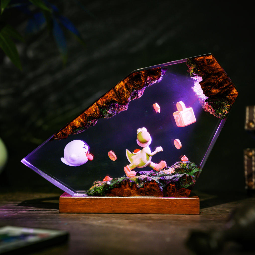 Plumber & Hungry Piranha Plant Lamp