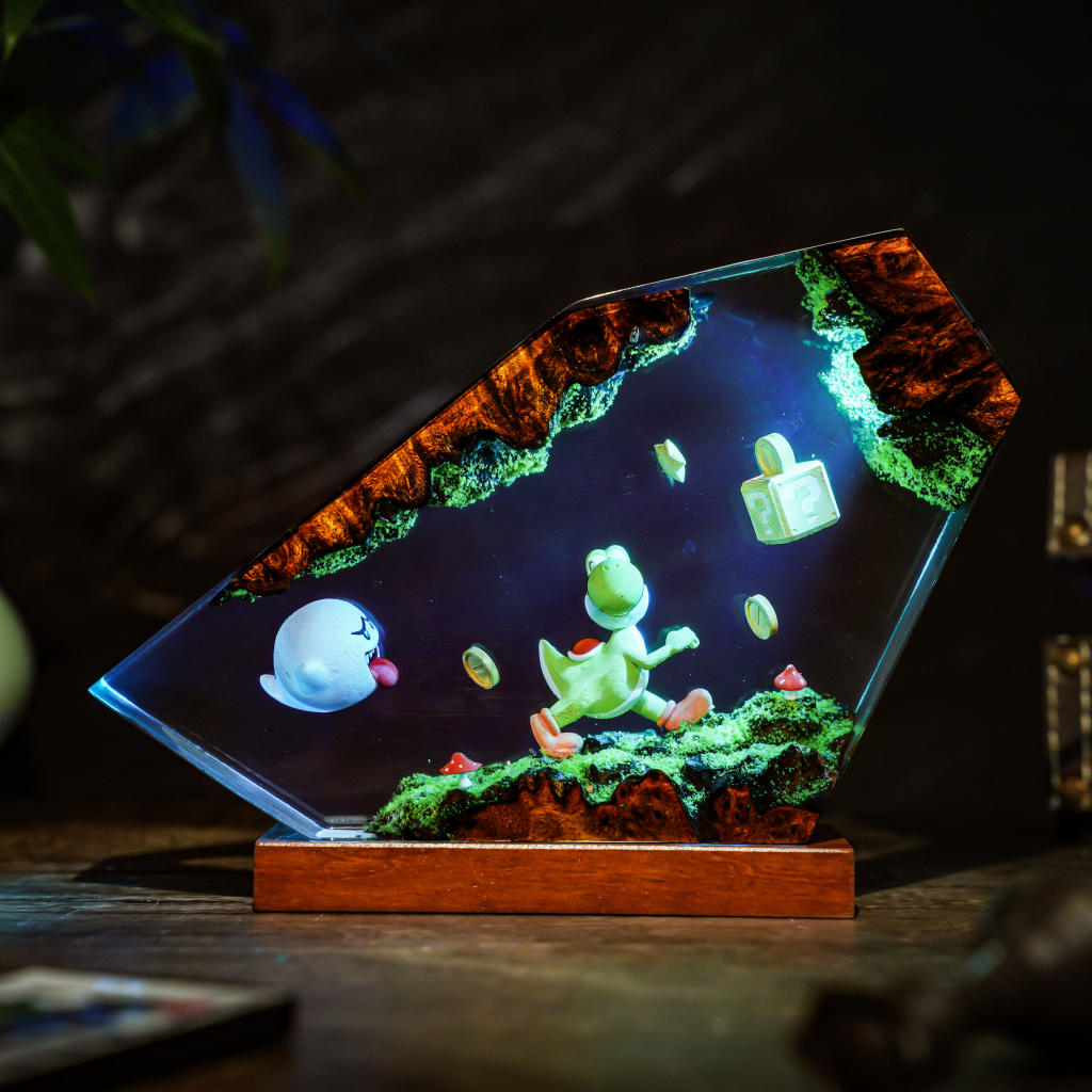 Plumber & Hungry Piranha Plant Lamp