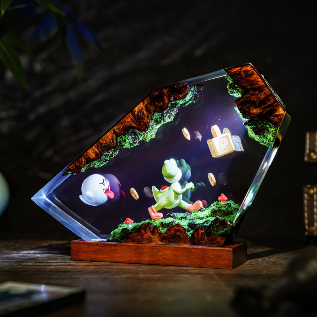 Plumber & Hungry Piranha Plant Lamp