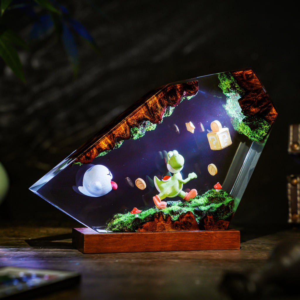 Plumber & Hungry Piranha Plant Lamp