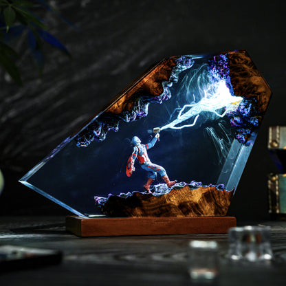 Captain America Thunder Lightning Lamp