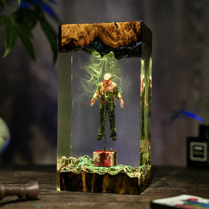 Chained Jason Voorhees Friday the 13th Halloween Lamp