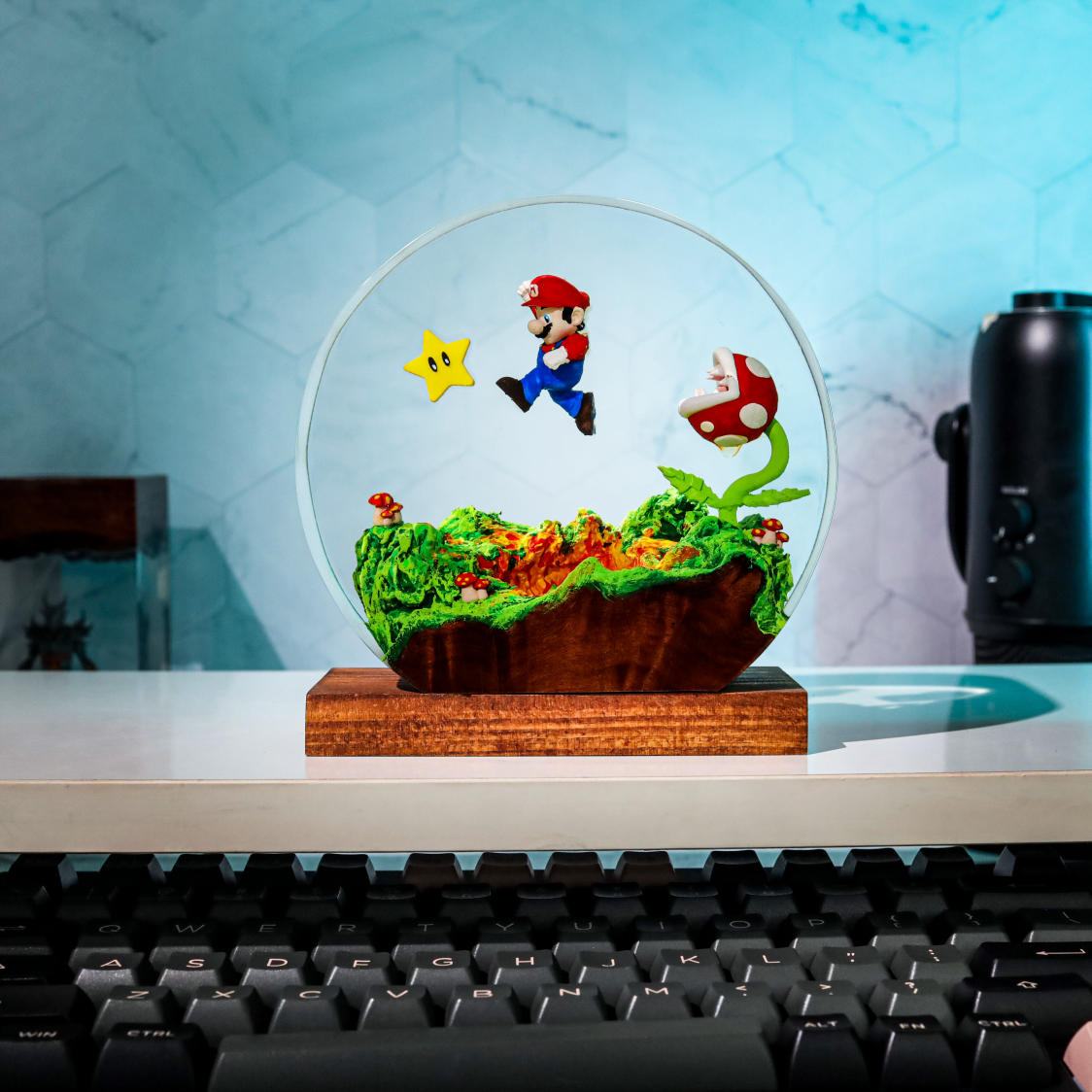 Plumber & Hungry Piranha Plant Lamp