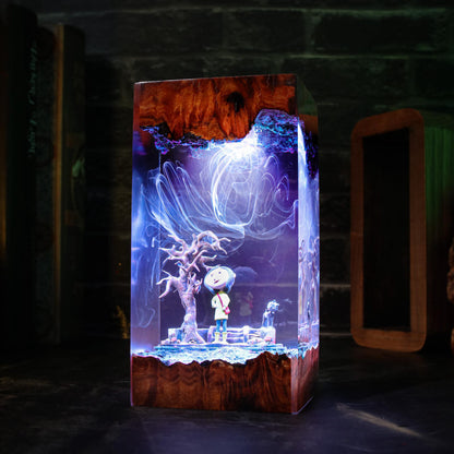 Coraline and Cat Night Light