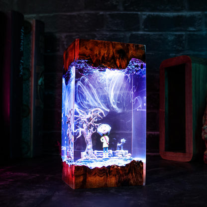 Coraline and Cat Night Light