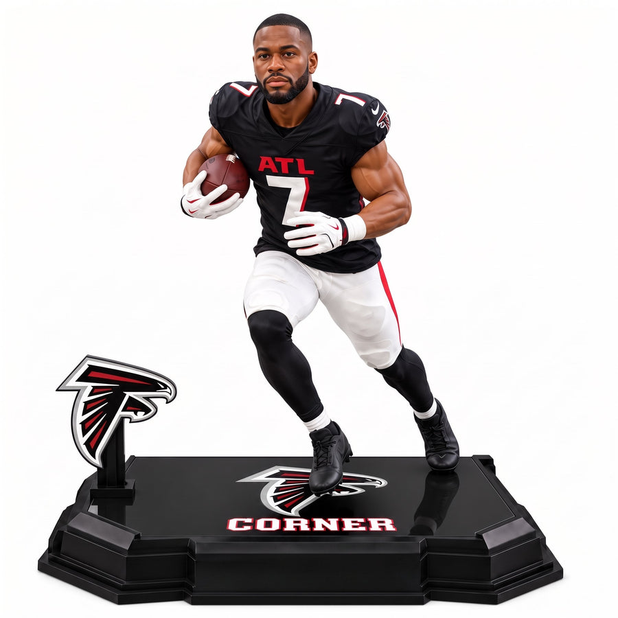 Custom Atlanta Falcons Football Figure From Your Photo
