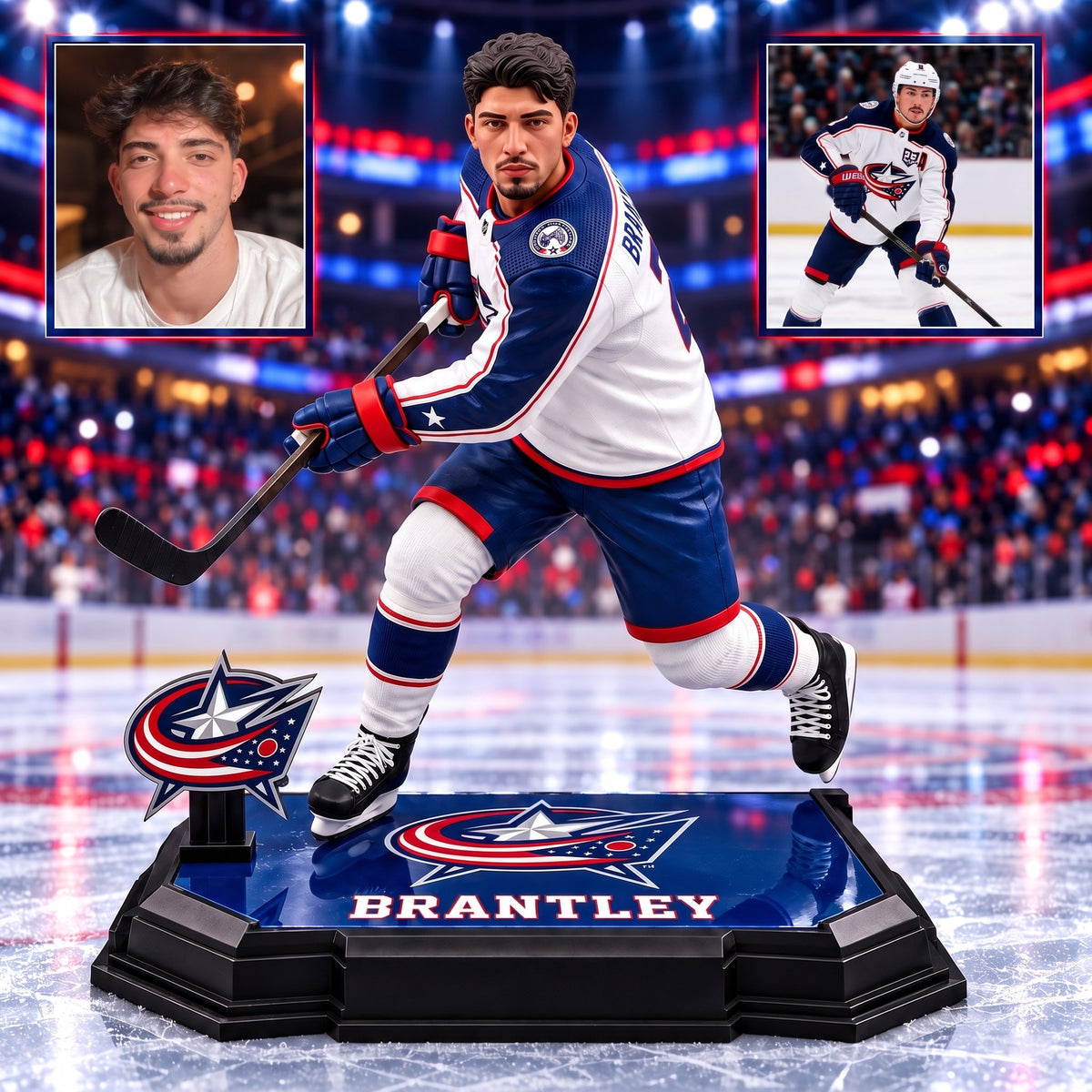 Columbus Blue Jackets / Action Figure