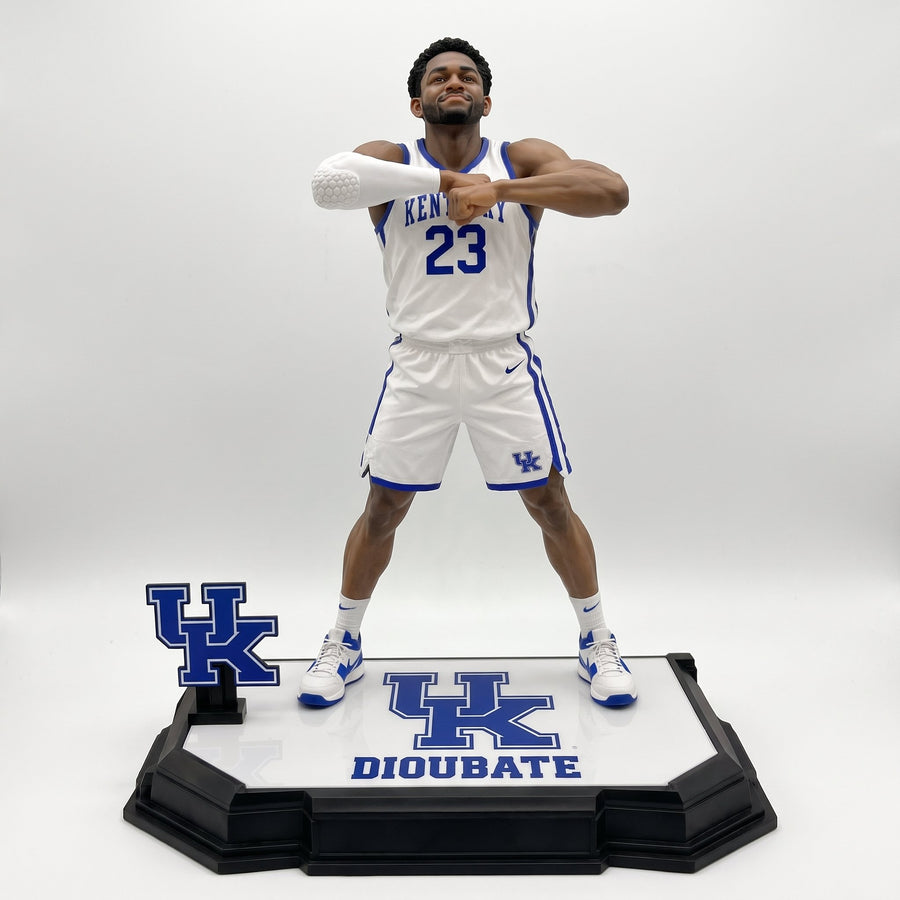 Custom Kentucky Wildcats Basketball Figure From Your Photo