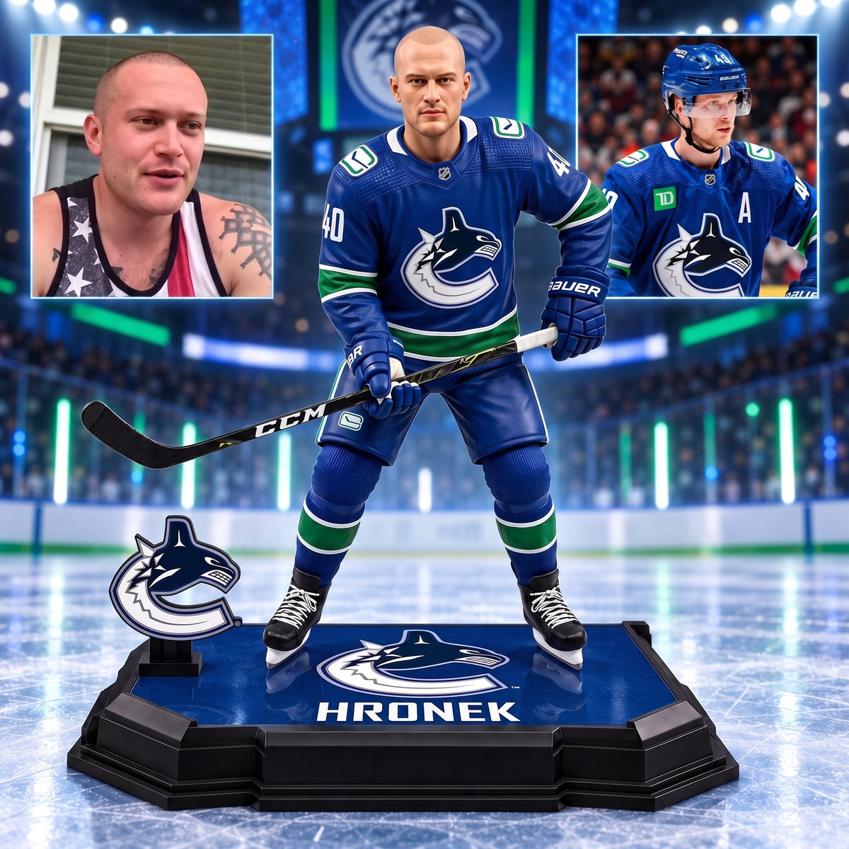 Vancouver Canucks / Action Figure