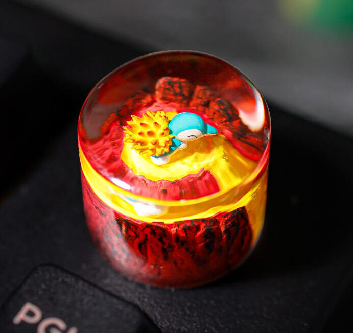 Cyndaquil Pokémon Keyboard Knob Ver 2