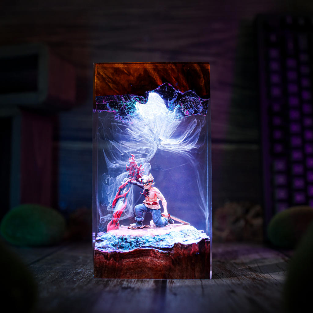 Dark Clover Power Wielder Lamp