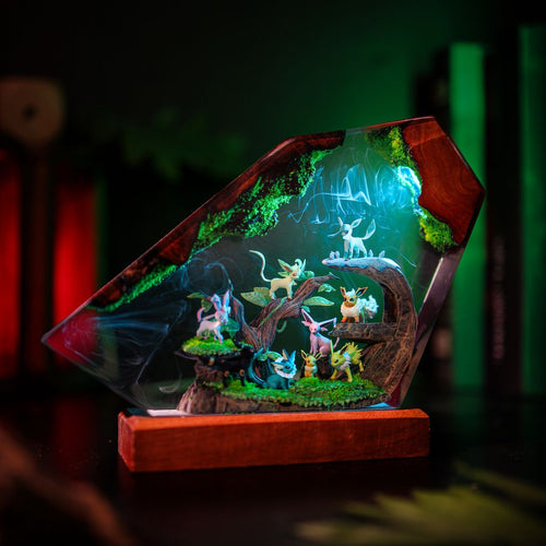 Eevee Evolution Family Pokémon Lamp